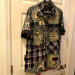 Mens Denim Distillery Heritage America Shirt